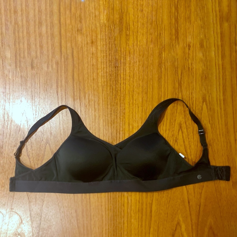 C9 Champion - Black sports bra. High-support. Size 36C.